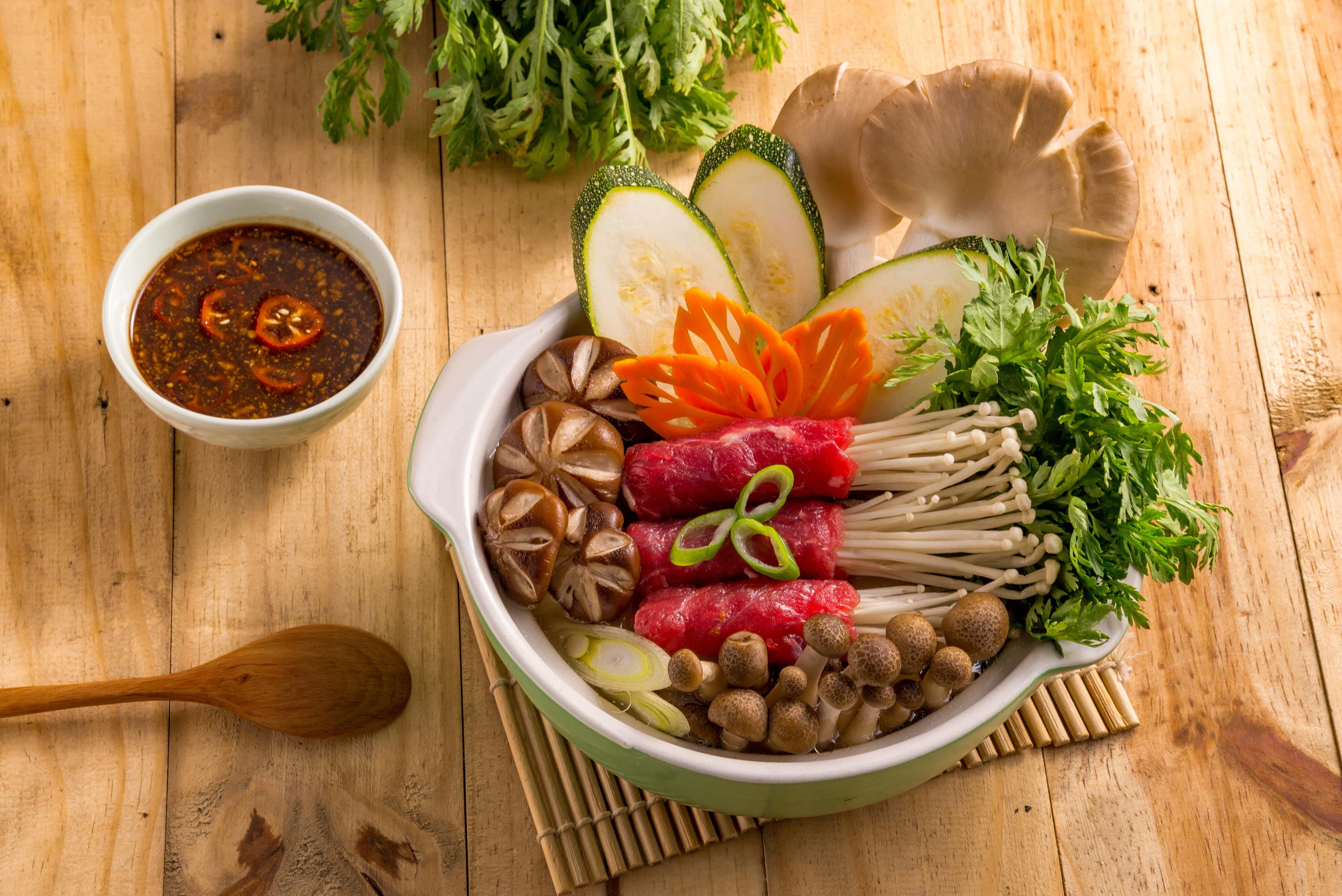 Lẩu nấm kiểu Hàn