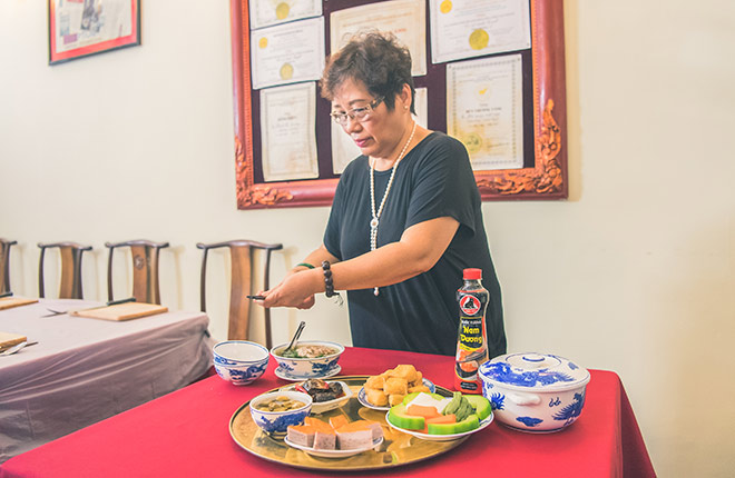 Sharing of The President Chef on Nam Duong soy sauce