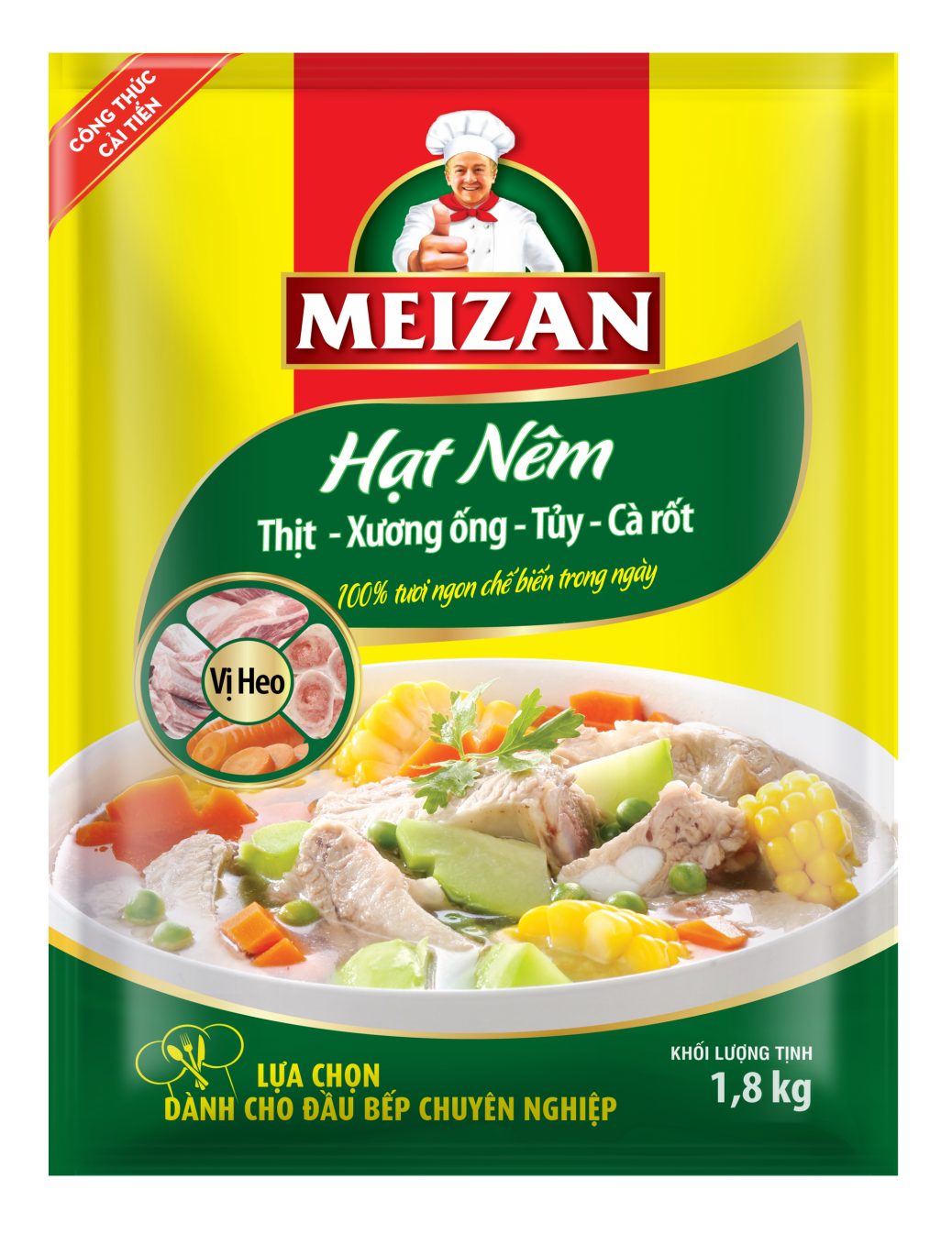Hạt Nêm Meizan Vị Heo
