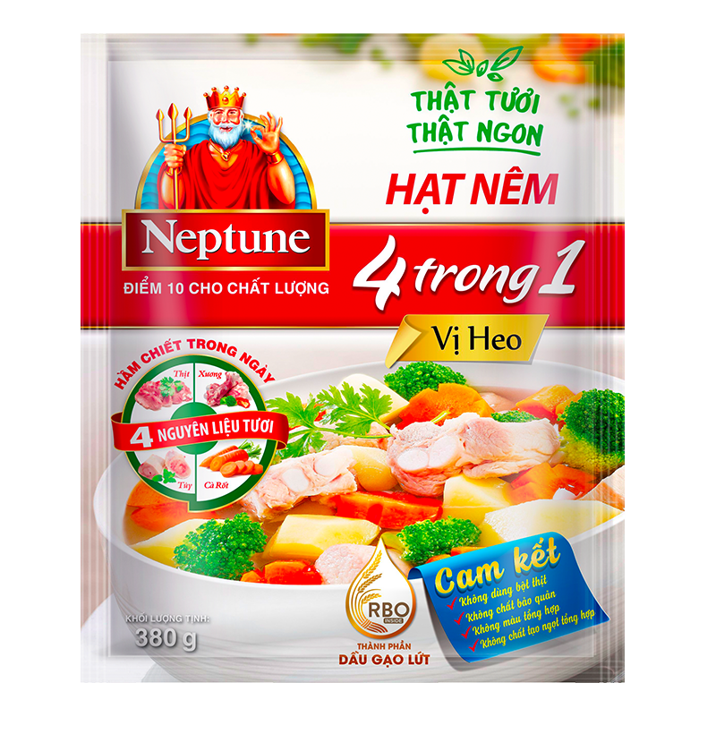 Hạt Nêm Neptune 4 trong 1 - Vị Heo