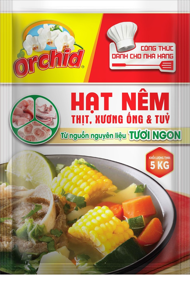 Hạt Nêm Orchid Vị Heo