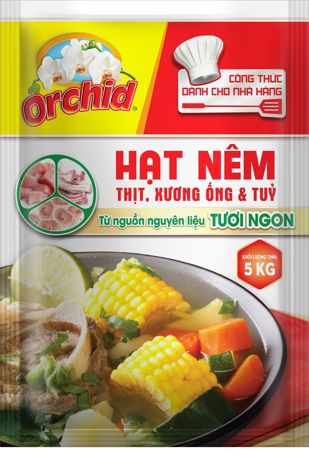 Hạt Nêm Orchid Vị Heo