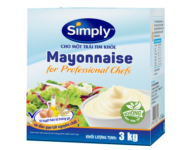 Mayonnaise Simply For Professional Chefs